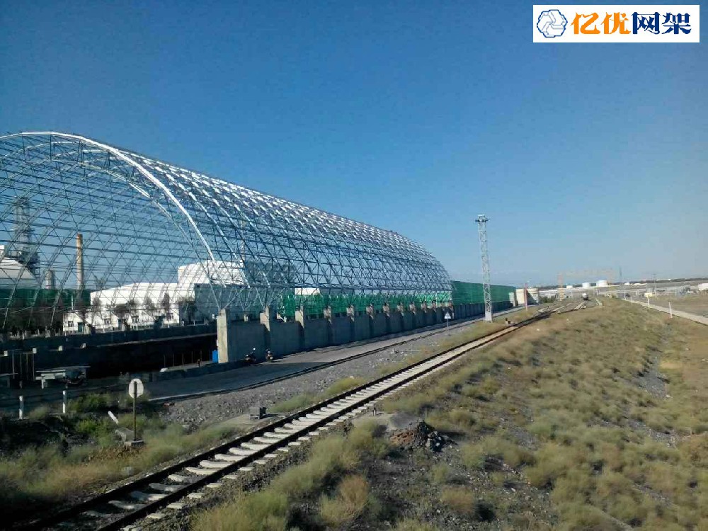 青岛中石油独山子石化干煤棚网架